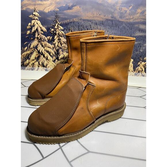 Iron Age Work Boots Men’s Size 7 EEE Met Guard Leather - Picture 3 of 12